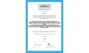 RPE obtiene la Certificación WRAS